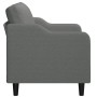Sofá de 2 plazas de tela gris oscuro 120 cm de , Sofás - Ref: Foro24-359352, Precio: 204,61 €, Descuento: %