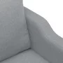 Sofá de 2 plazas de tela gris claro 140 cm de , Sofás - Ref: Foro24-359359, Precio: 223,41 €, Descuento: %