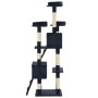 Rascador para gatos con poste de sisal 170 cm azul de vidaXL, Mobiliario para gatos - Ref: Foro24-170616, Precio: 104,85 €, D...