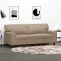 2-seater sofa in cappuccino-colored synthetic leather 140 cm by , Sofas - Ref: Foro24-359421, Price: 264,98 €, Discount: %