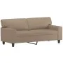 2-seater sofa in cappuccino-colored synthetic leather 140 cm by , Sofas - Ref: Foro24-359421, Price: 264,98 €, Discount: %