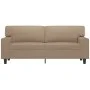 2-seater sofa in cappuccino-colored synthetic leather 140 cm by , Sofas - Ref: Foro24-359421, Price: 264,98 €, Discount: %