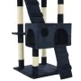 Rascador para gatos con poste de sisal 170 cm azul de vidaXL, Mobiliario para gatos - Ref: Foro24-170616, Precio: 110,65 €, D...