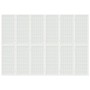 Biombo plegable con 6 paneles estilo japonés blanco 240x170 cm de , Divisores de ambientes - Ref: Foro24-352090, Precio: 243,...