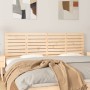 Cabecero de cama de pared madera maciza de pino 186x3x63 cm de , Cabeceros y pies de cama - Ref: Foro24-824753, Precio: 71,83...