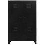 Armario industrial de acero negro 90x40x140 cm de , Armarios roperos - Ref: Foro24-145357, Precio: 396,53 €, Descuento: %
