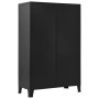 Armario industrial de acero negro 90x40x140 cm de , Armarios roperos - Ref: Foro24-145357, Precio: 396,53 €, Descuento: %