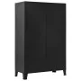 Armario industrial de acero negro 90x40x140 cm de , Armarios roperos - Ref: Foro24-145357, Precio: 386,73 €, Descuento: %
