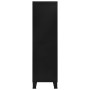 Armario industrial de acero negro 90x40x140 cm de , Armarios roperos - Ref: Foro24-145357, Precio: 396,53 €, Descuento: %