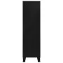 Armario industrial de acero negro 90x40x140 cm de , Armarios roperos - Ref: Foro24-145357, Precio: 386,73 €, Descuento: %