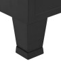 Armario industrial de acero negro 90x40x140 cm de , Armarios roperos - Ref: Foro24-145357, Precio: 396,53 €, Descuento: %