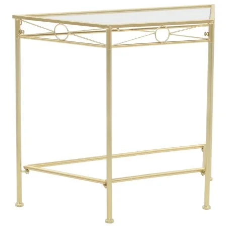 Mesa auxiliar de estilo vintage metal 87x34x73 cm dorada de vidaXL, Mesas auxiliares - Ref: Foro24-245934, Precio: 78,98 €, D...