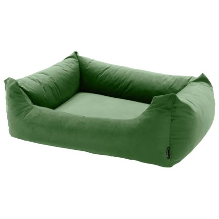 Madison Cama para perros Velvet verde 80x67x22 cm de , Camas para perros - Ref: Foro24-444484, Precio: 75,92 €, Descuento: %