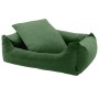 Madison Cama para perros Velvet verde 80x67x22 cm de , Camas para perros - Ref: Foro24-444484, Precio: 75,92 €, Descuento: %