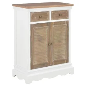 White solid wood sideboard 60x30x80 cm by , Sideboards - Ref: Foro24-280074, Price: 228,86 €, Discount: %
