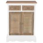 Aparador de madera maciza blanco 60x30x80 cm de , Aparadores - Ref: Foro24-280074, Precio: 232,42 €, Descuento: %
