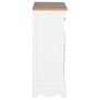 Aparador de madera maciza blanco 60x30x80 cm de , Aparadores - Ref: Foro24-280074, Precio: 232,42 €, Descuento: %