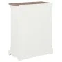 White solid wood sideboard 60x30x80 cm by , Sideboards - Ref: Foro24-280074, Price: 228,86 €, Discount: %