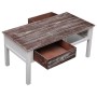 Mesa de centro de madera marrón 100x50x45 cm de , Mesas de centro - Ref: Foro24-284134, Precio: 110,29 €, Descuento: %