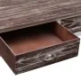 Mesa de centro de madera marrón 100x50x45 cm de , Mesas de centro - Ref: Foro24-284134, Precio: 109,24 €, Descuento: %