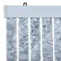 Cortina mosquitera blanco y gris chenilla 56x200 cm de , Mosquiteras para ventanas - Ref: Foro24-315132, Precio: 36,48 €, Des...