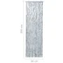 Cortina mosquitera blanco y gris chenilla 56x200 cm de , Mosquiteras para ventanas - Ref: Foro24-315132, Precio: 36,48 €, Des...