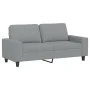 Juego de sofás 2 piezas tela gris claro de , Sofás - Ref: Foro24-3201882, Precio: 500,08 €, Descuento: %