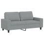 Juego de sofás 2 piezas tela gris claro de , Sofás - Ref: Foro24-3201882, Precio: 508,89 €, Descuento: %