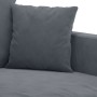 Juego de sofás con cojines 3 piezas terciopelo gris oscuro de , Sofás - Ref: Foro24-3201731, Precio: 508,55 €, Descuento: %