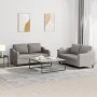 Juego de sofás con cojines 2 piezas tela gris taupe de , Sofás - Ref: Foro24-3201809, Precio: 408,11 €, Descuento: %