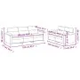 Sofa set with cushions 2 pieces light gray microfiber fabric by , Sofas - Ref: Foro24-3202339, Price: 585,54 €, Discount: %