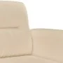 Juego de sofás con cojines 2 piezas tela microfibra crema de , Sofás - Ref: Foro24-3202330, Precio: 489,15 €, Descuento: %
