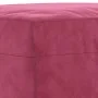 Red velvet 3-piece sofa set with cushions by , Sofas - Ref: Foro24-3201530, Price: 472,34 €, Discount: %