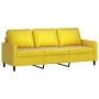 Juego de sofás con cojines 4 piezas terciopelo amarillo de , Sofás - Ref: Foro24-3201970, Precio: 728,99 €, Descuento: %
