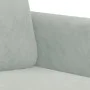 Sofá de 2 plazas de terciopelo gris claro 140 cm de , Sofás - Ref: Foro24-359442, Precio: 171,19 €, Descuento: %
