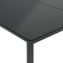 Set de comedor de jardín 7 pzas y cojines ratán sintético negro en Conjuntos de jardín | Comprar online en Foru.es