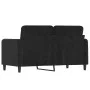 2-seater black velvet sofa 120 cm by , Sofas - Ref: Foro24-359437, Price: 214,59 €, Discount: %