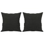 Juego de sofás con cojines 2 piezas tela negro de , Sofás - Ref: Foro24-3202106, Precio: 471,00 €, Descuento: %