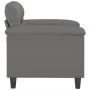 Sillón de tela microfibra gris oscuro 60 cm de , Sofás - Ref: Foro24-359551, Precio: 164,83 €, Descuento: %