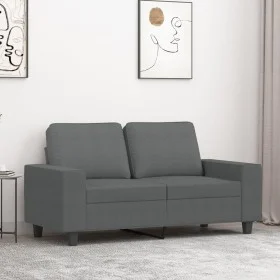 Sofá de 2 plazas de tela gris oscuro 120 cm de , Sofás - Ref: Foro24-359384, Precio: 240,66 €, Descuento: %