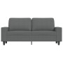 Sofá de 2 plazas de tela gris oscuro 140 cm de , Sofás - Ref: Foro24-359392, Precio: 294,70 €, Descuento: %
