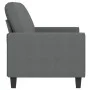 Sofá de 2 plazas de tela gris oscuro 140 cm de , Sofás - Ref: Foro24-359392, Precio: 274,40 €, Descuento: %