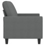 Sofá de 2 plazas de tela gris oscuro 140 cm de , Sofás - Ref: Foro24-359392, Precio: 294,70 €, Descuento: %