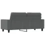 Sofá de 2 plazas de tela gris oscuro 140 cm de , Sofás - Ref: Foro24-359392, Precio: 274,40 €, Descuento: %