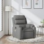 Sillón de masaje reclinable de tela gris oscuro de , Sillones - Ref: Foro24-373475, Precio: 265,75 €, Descuento: %