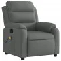 Sillón de masaje reclinable de tela gris oscuro de , Sillones - Ref: Foro24-373475, Precio: 260,78 €, Descuento: %