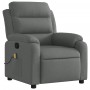 Sillón de masaje reclinable de tela gris oscuro de , Sillones - Ref: Foro24-373475, Precio: 265,75 €, Descuento: %