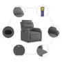 Sillón de masaje reclinable de tela gris oscuro de , Sillones - Ref: Foro24-373475, Precio: 260,78 €, Descuento: %