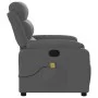 Sillón de masaje reclinable de tela gris oscuro de , Sillones - Ref: Foro24-373475, Precio: 260,78 €, Descuento: %