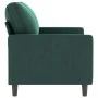 Sofá de 2 plazas de terciopelo verde oscuro 120 cm de , Sofás - Ref: Foro24-359191, Precio: 231,88 €, Descuento: %